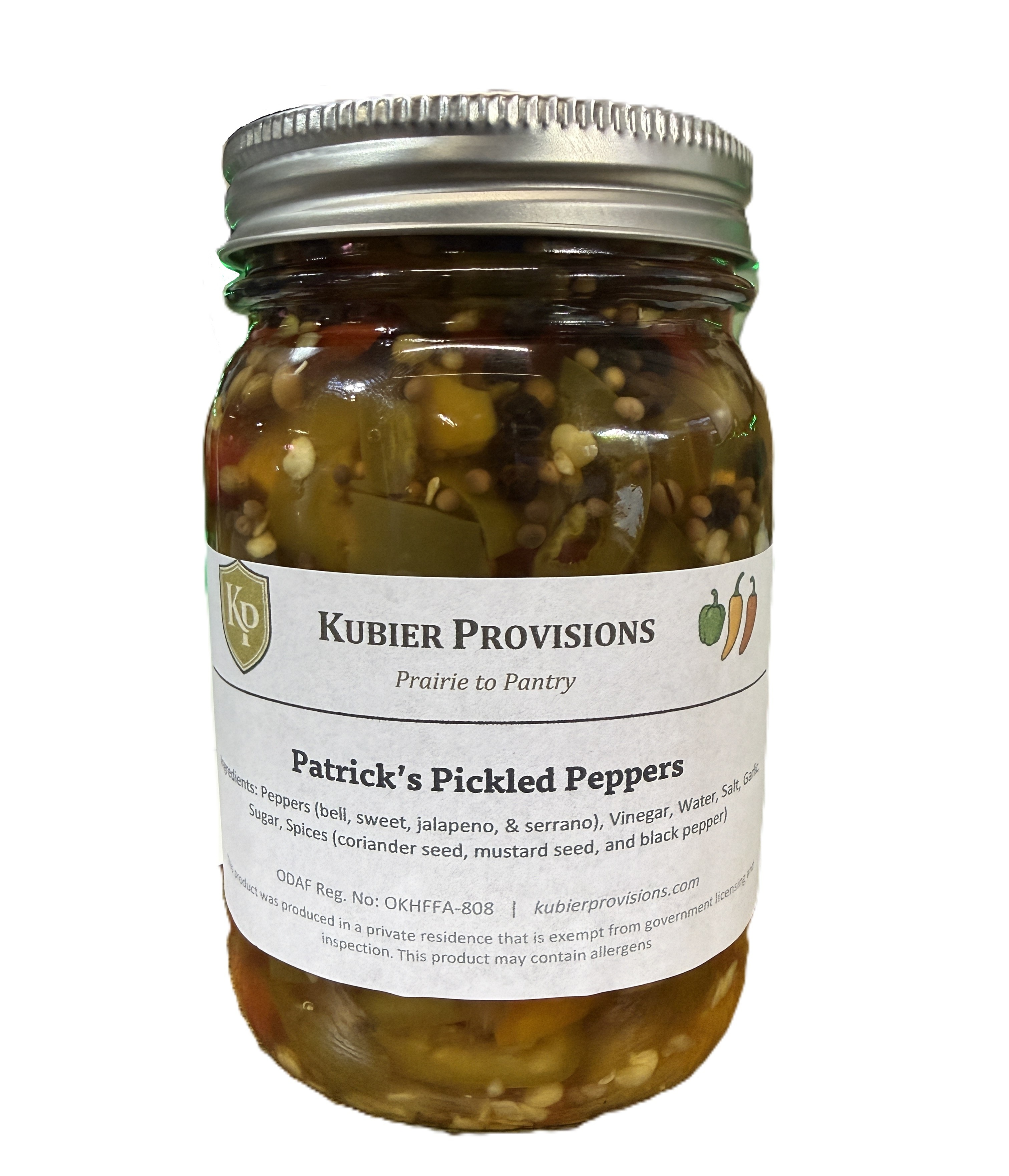 Patrick's Pickled Peppers